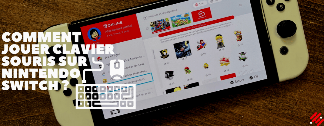 Cómo jugar con teclado y ratón en Nintendo Switch