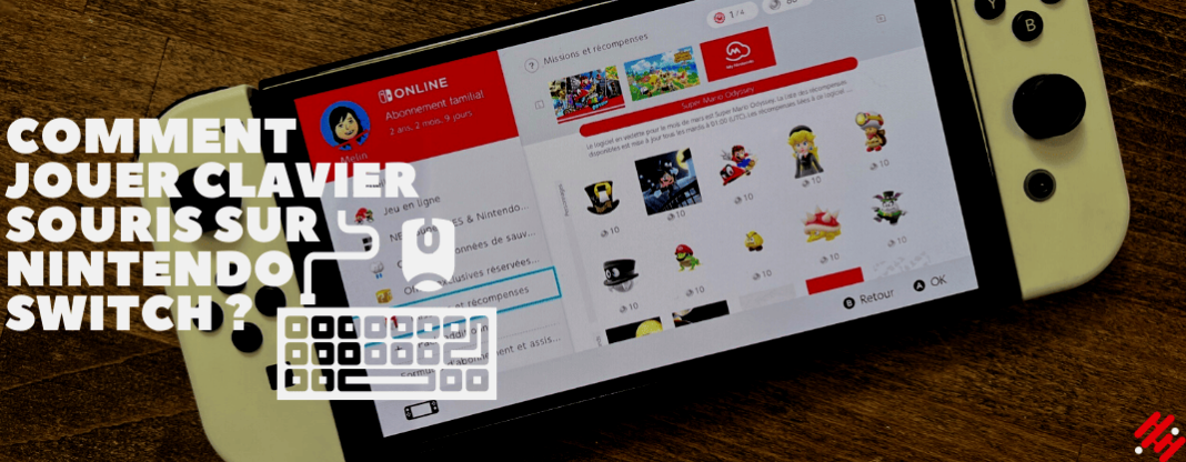 ¿Cómo jugar con teclado y ratón en Switch?