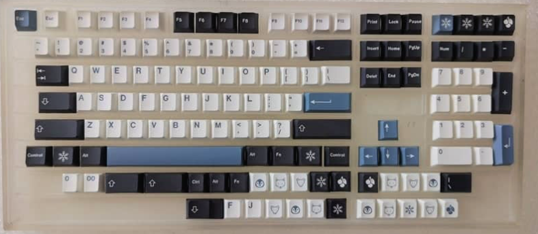 kit teclas nieve 135 teclas