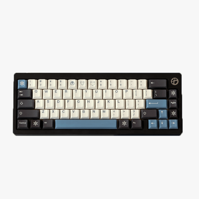 nieve de las teclas en un teclado mecánico